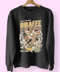 Girrafe Loops Funny Graphic Sweatshirt