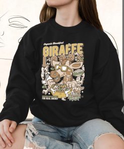 Girrafe Loops Funny Graphic Sweatshirt