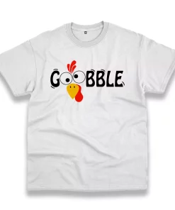 Gobble Turkey Thanksgiving Thanksgiving Vintage T Shirt
