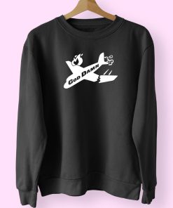 God Damn Airplane Accident Sweatshirt Design God Damn Airplane Accident Sweatshirt Design