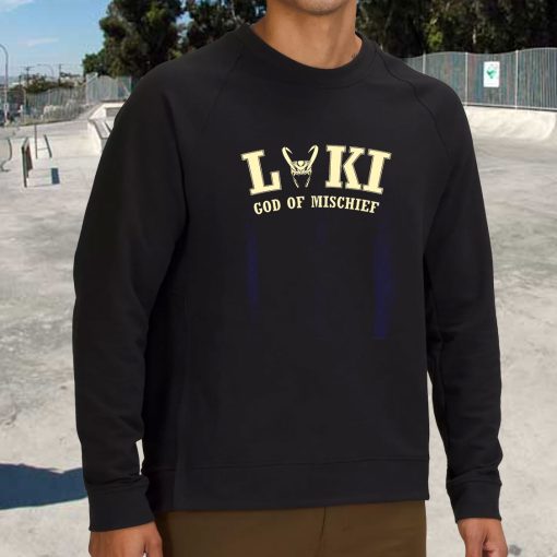 God Of Mischief Loki Funny Sweatshirt