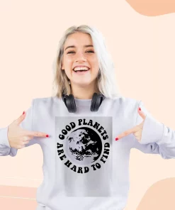 Good Planets Are Hard To Find Sweatshirt Earth Day Costume 3