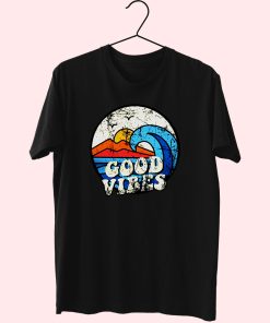 Good Vibes Wave Cute T Shirt 1