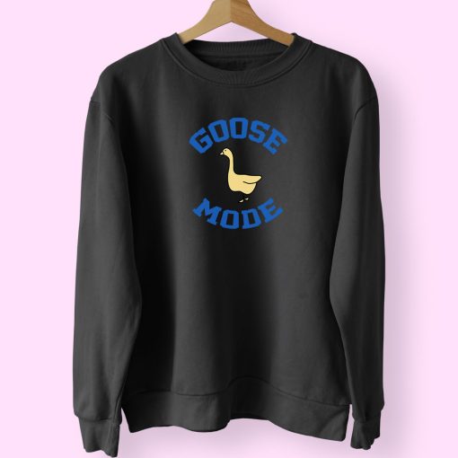 Goose Mode Duck Sweatshirt Design