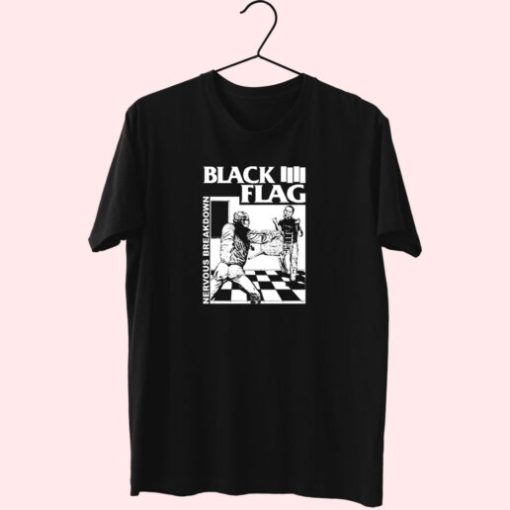 Graphic Black Flag Nervous Breakdown Essentials T Shirt