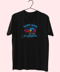 Graphic Snoopy Rainy Days In London Essentials T Shirt