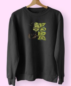 Graphic Star Wars Master Yoda Sweatshirt Design