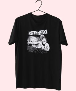 Green Day Tv Wasteland Graphic Essentials T Shirt Green Day Tv Wasteland Graphic Essentials T Shirt