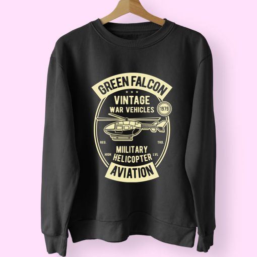 Green Falcon Funny Graphic Sweatshirt