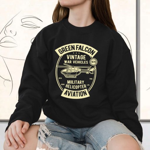 Green Falcon Funny Graphic Sweatshirt