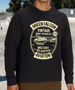 Green Falcon Funny Graphic Sweatshirt 2 Green Falcon Funny Graphic Sweatshirt 3