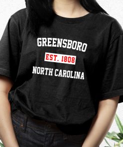 Greensboro Est 1808 North Carolina Fashionable T Shirt 3
