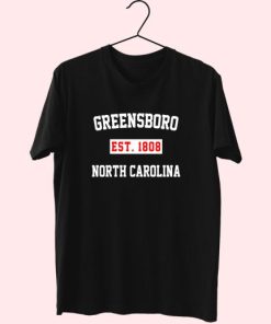 Greensboro Est 1808 North Carolina Fashionable T Shirt 4