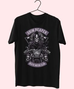 Grim Reaper Motorcycle Funny Graphic T Shirt Grim Reaper Motorcycle Funny Graphic T Shirt