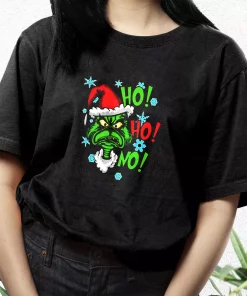 Grinch Mashup Santa Ho Ho Ho T Shirt Xmas Design 2 Grinch Mashup Santa Ho Ho Ho T Shirt Xmas Design 3