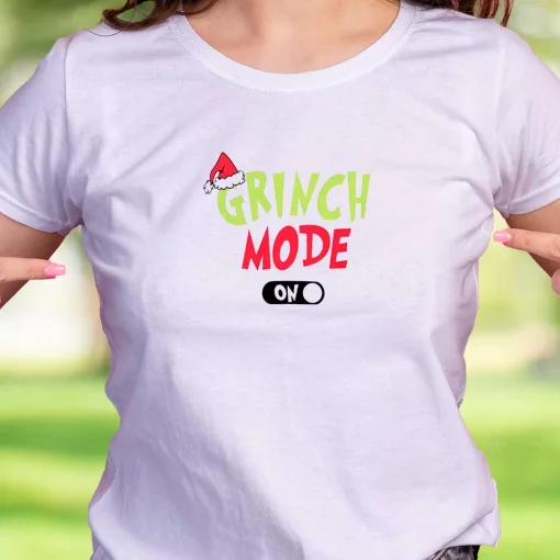 Grinch Mode On Thanksgiving Vintage T Shirt