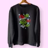 Grinch mashup santa ho ho ho Sweatshirt Xmas Outfit