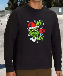 Grinch mashup santa ho ho ho Sweatshirt Xmas Outfit