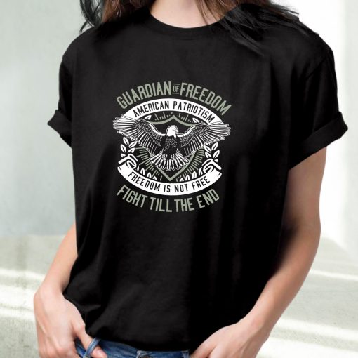 Guardian Of Freedom Funny Graphic T Shirt