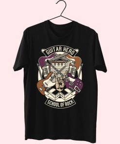 Guitar Hero Funny Graphic T Shirt Guitar Hero Funny Graphic T Shirt
