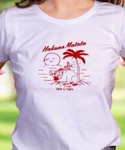 Hakuna Matata Timon And Pumba Beach Vacay Casual T Shirt
