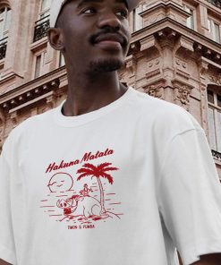 Hakuna Matata Timon And Pumba Beach Vacay Casual T Shirt 3