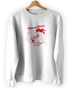 Hakuna Matata Timon and Pumba Beach Vacay Cool Sweatshirt