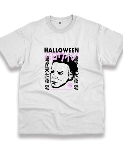 Halloween Japanese Movie Poster Michael Myers Casual T Shirt