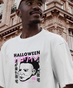 Halloween Japanese Movie Poster Michael Myers Casual T Shirt 3