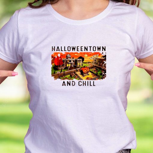 Halloweentown And Chill Casual T Shirt