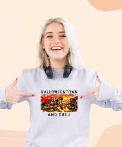 Halloweentown And Chill Cool Sweatshirt