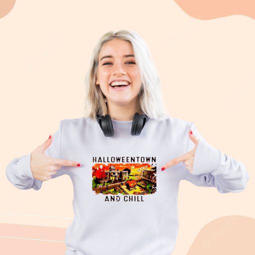 Halloweentown And Chill Cool Sweatshirt