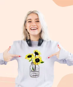 Happiness Is Being Gammy Life Sunflower Sweatshirt Earth Day Costume 2 Happiness Is Being Gammy Life Sunflower Sweatshirt Earth Day Costume 3