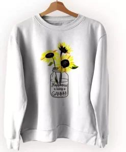 Happiness Is Being Gammy Life Sunflower Sweatshirt Earth Day Costume 3 Happiness Is Being Gammy Life Sunflower Sweatshirt Earth Day Costume 4