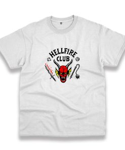 Hellfire Club Stranger Things Casual T Shirt Hellfire Club Stranger Things Casual T Shirt