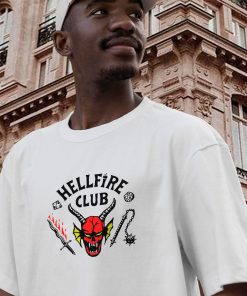 Hellfire Club Stranger Things Casual T Shirt 2 Hellfire Club Stranger Things Casual T Shirt 3