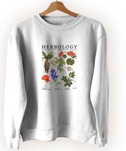 Herbology Plants Botanical Vintage Sweatshirt Herbology Plants Botanical Vintage Sweatshirt