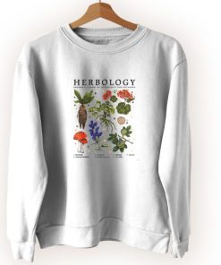 Herbology Plants Botanical Vintage Sweatshirt