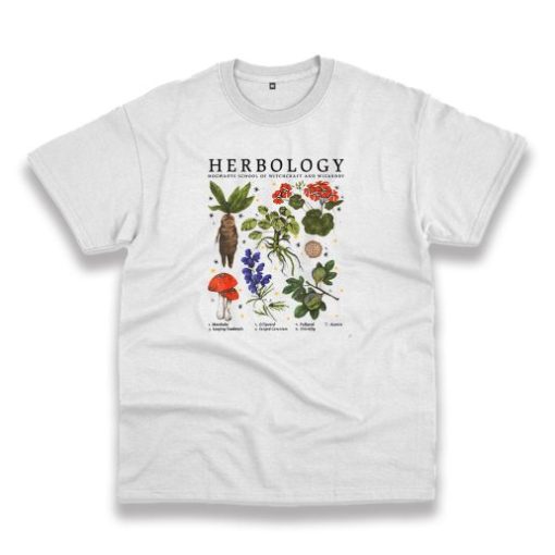 Herbology Plants Botanical Vintage Tshirt
