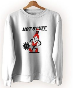 Hot Stuff Spicy Sauce Bottle Cute Sweatshirt Style