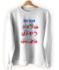 ICEE Bear Emotions Face Cool Sweatshirt ICEE Bear Emotions Face Cool Sweatshirt