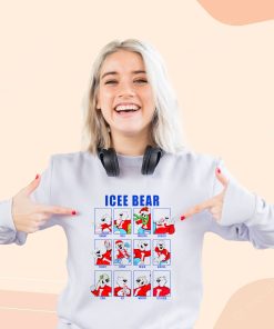ICEE Bear Emotions Face Cool Sweatshirt