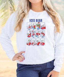 ICEE Bear Emotions Face Cool Sweatshirt 3