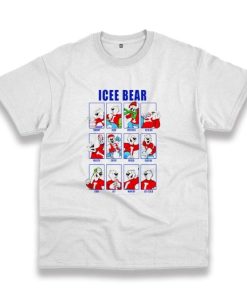 Icee Bear Emotions Face Casual T Shirt 3 Icee Bear Emotions Face Casual T Shirt 4