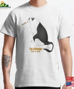 I’m A Dinosaur Not Cat Funny Design Classic T-Shirt Unisex I’m A Dinosaur Not Cat Funny Design Classic T-Shirt Unisex