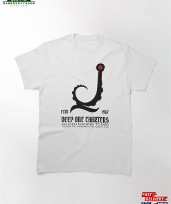 Innsmouth Fishing Tours Cthulhu Lovecraft Classic T-Shirt Hoodie