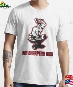 Iron Sharpens Bodybuilder Essential T-Shirt Classic Iron Sharpens Bodybuilder Essential T-Shirt Classic