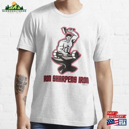 Iron Sharpens Bodybuilder Essential T-Shirt Classic