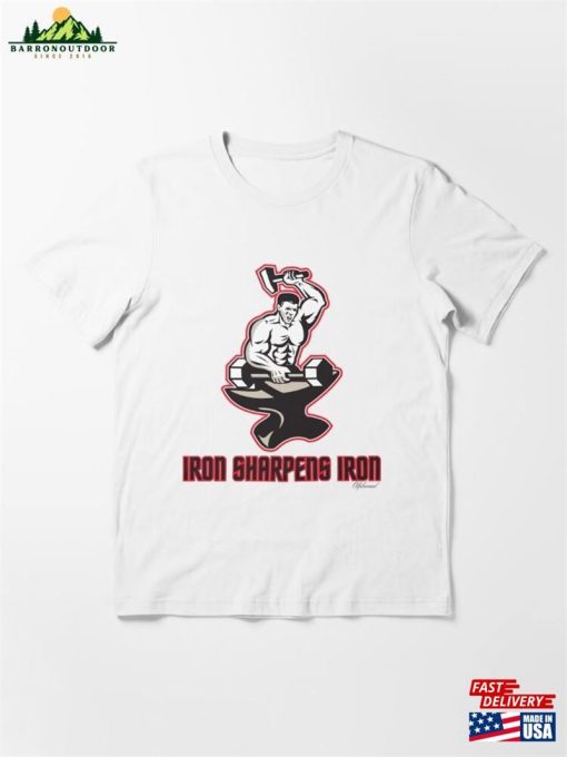 Iron Sharpens Bodybuilder Essential T-Shirt Classic