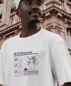 Japanese Mogwai Care Instruction Gremlins Gizmo Casual T Shirt 2 Japanese Mogwai Care Instruction Gremlins Gizmo Casual T Shirt 3